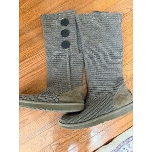 UGG Women's Classic Cardy Knit Boots